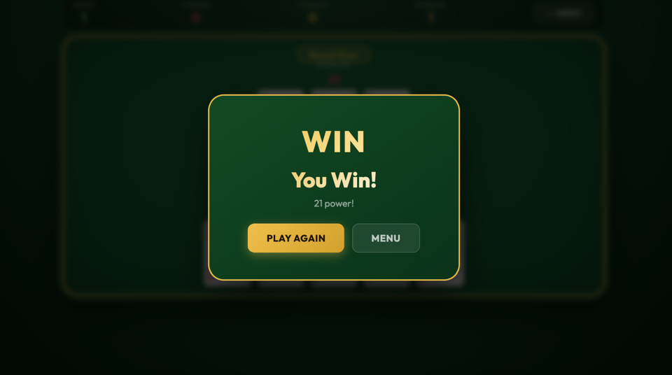 Blackjack gameplay screenshot 5