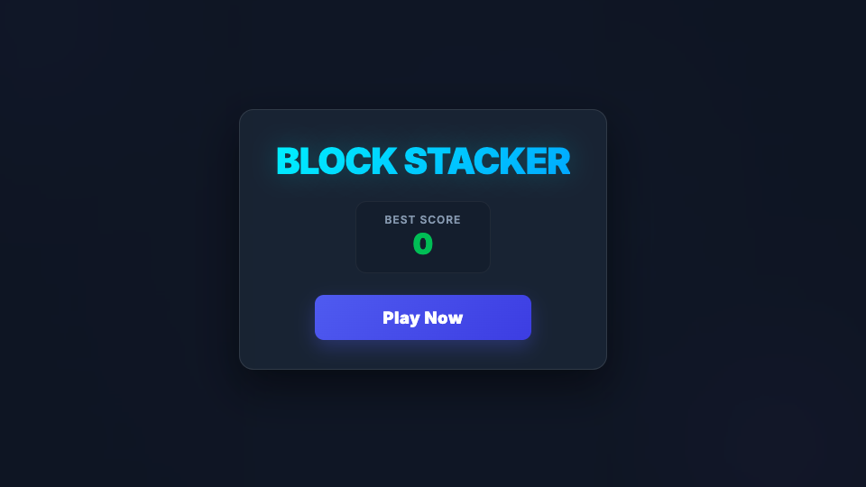 Block Stacker gameplay screenshot 1