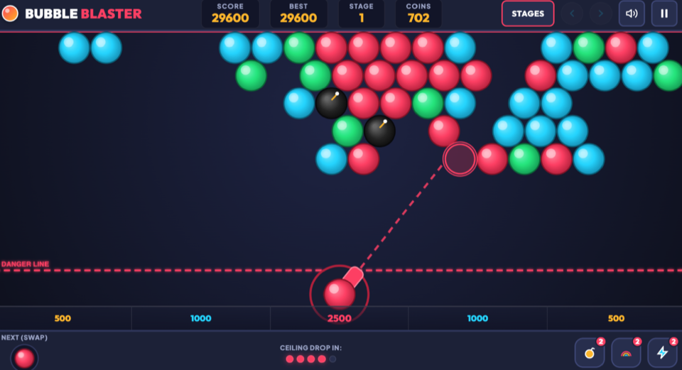 Bubble Blaster gameplay screenshot 2