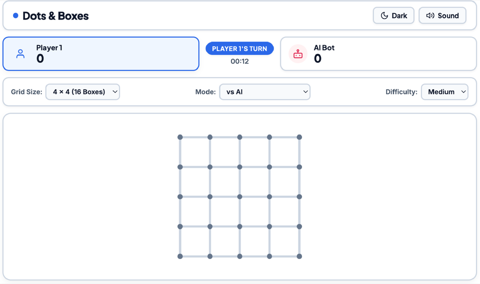Dots and Boxes gameplay screenshot 7