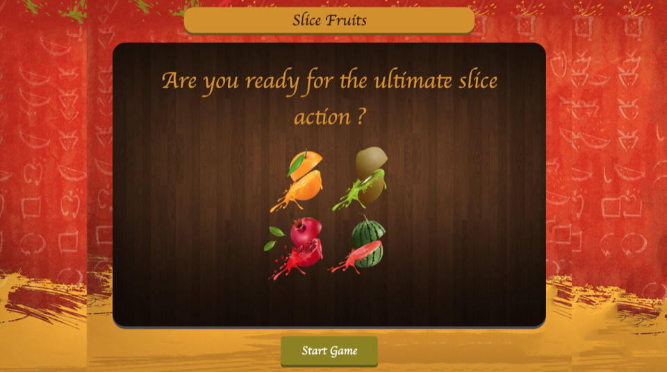 Fruit Slicer gameplay screenshot 1