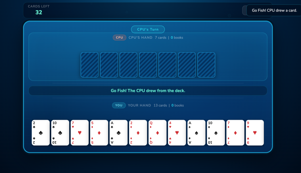 Go Fish gameplay screenshot 3