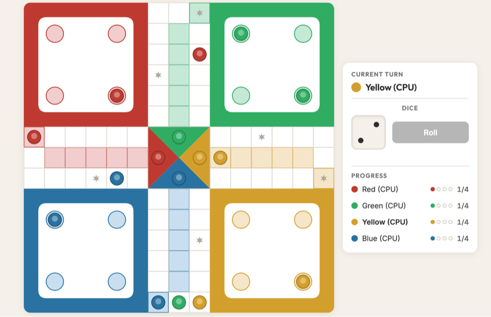 Ludo gameplay screenshot 5