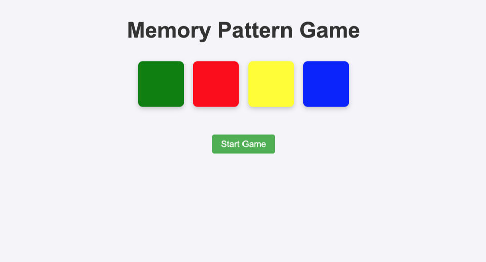 Memory Pattern gameplay screenshot 1