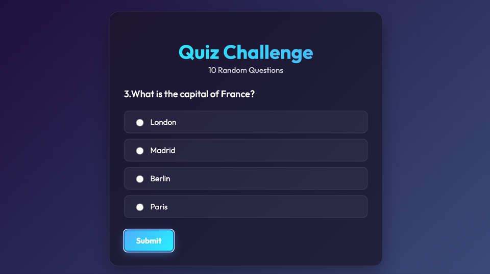 Quiz Challenge gameplay screenshot 3