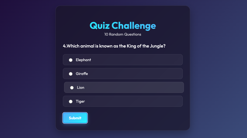 Quiz Challenge gameplay screenshot 4
