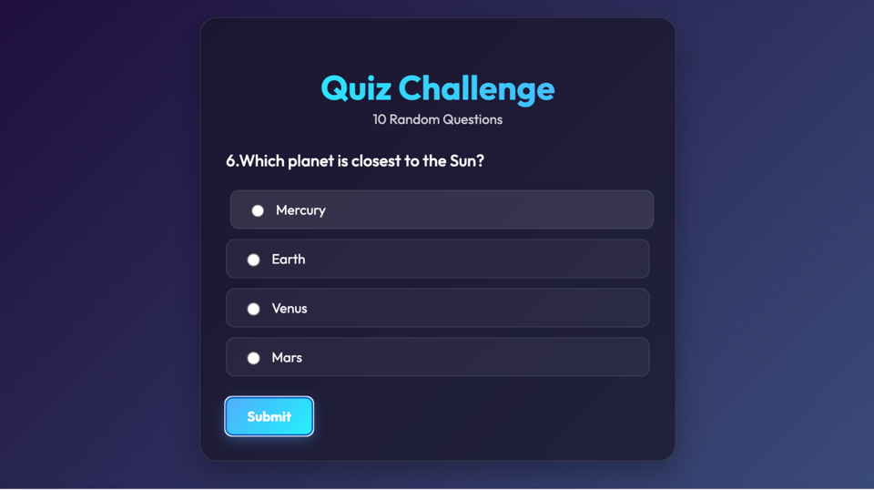 Quiz Challenge gameplay screenshot 6