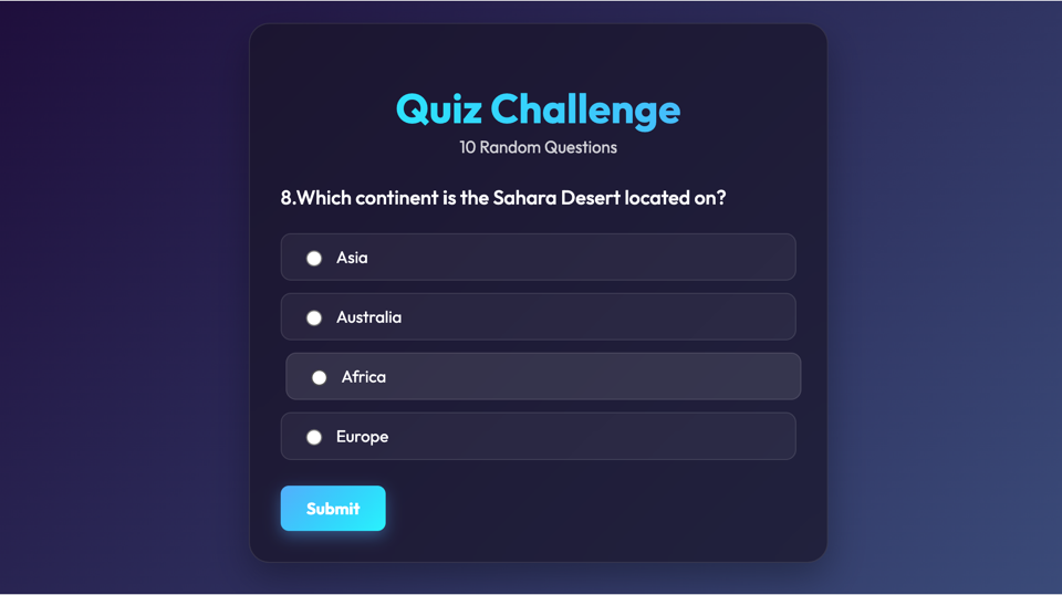 Quiz Challenge gameplay screenshot 8