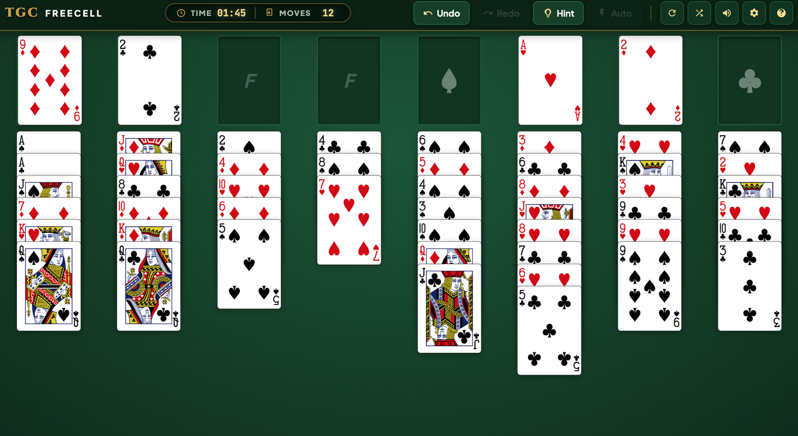 TGC FreeCell Multi-Card Supermoves