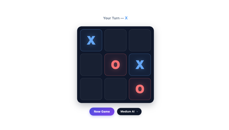 Tic-Tac-Toe gameplay screenshot 6